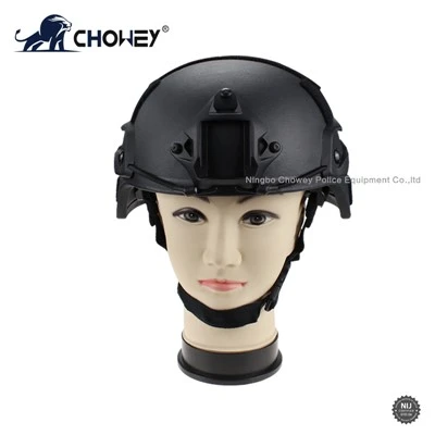 Korkealaatuinen MICH Bulletproof Helmet Tactical Rail Black